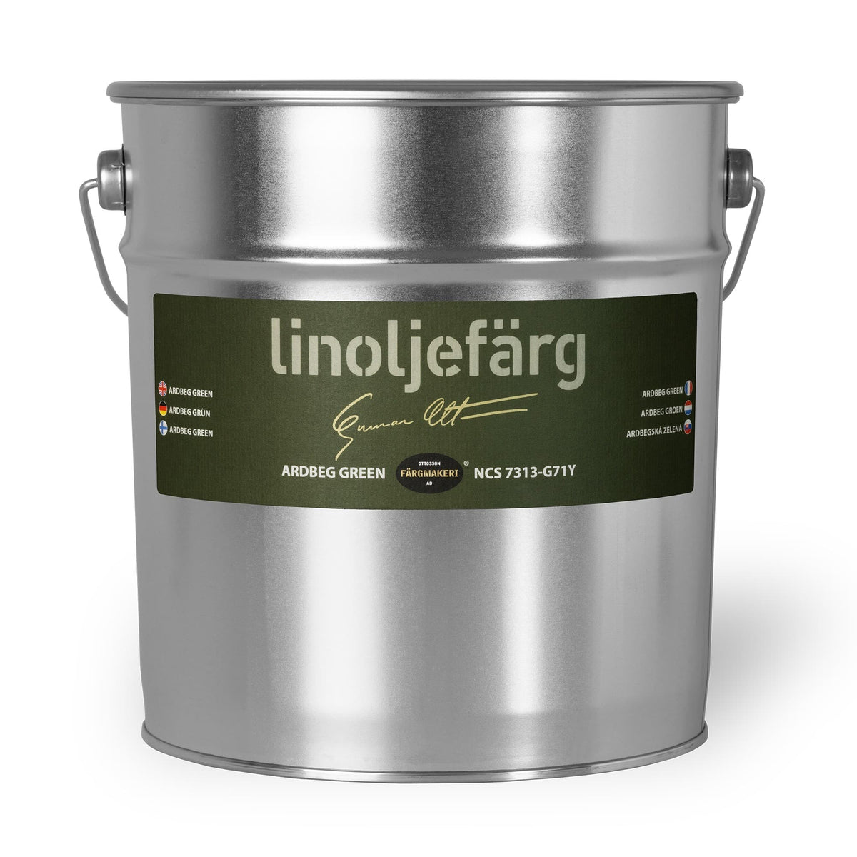 Ottosson linoljefärg - Ardbeg Green