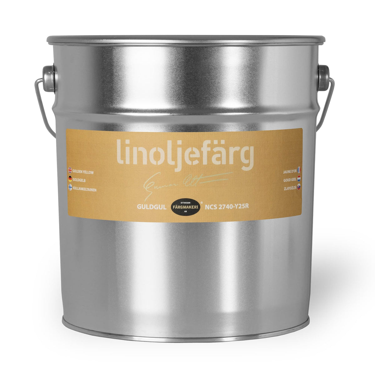 Ottosson linoljefärg - 2A-94 Guldgul