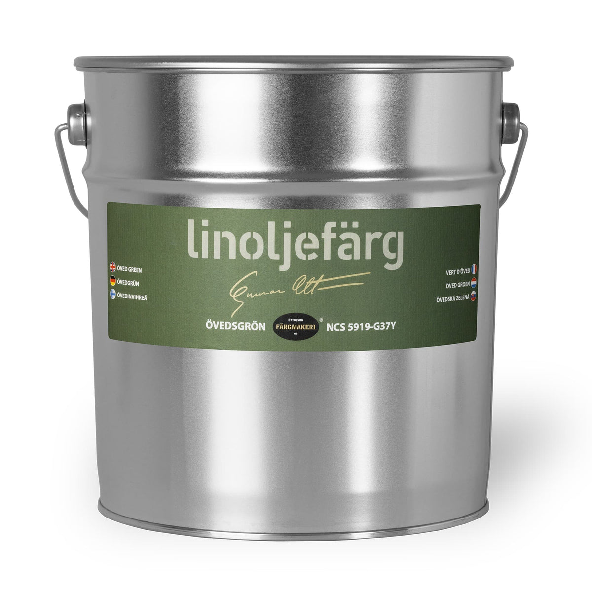 Ottosson linoljefärg - Övedsgrön