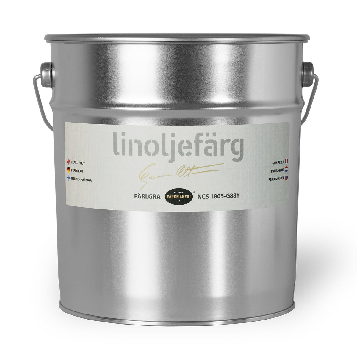 Ottosson linoljefärg - Pärlgrå