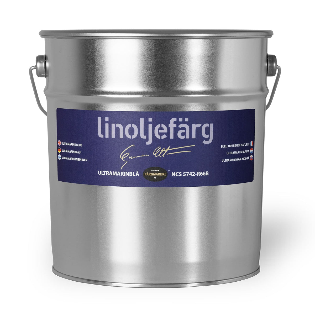 Ottosson linoljefärg - Ultramarinblå