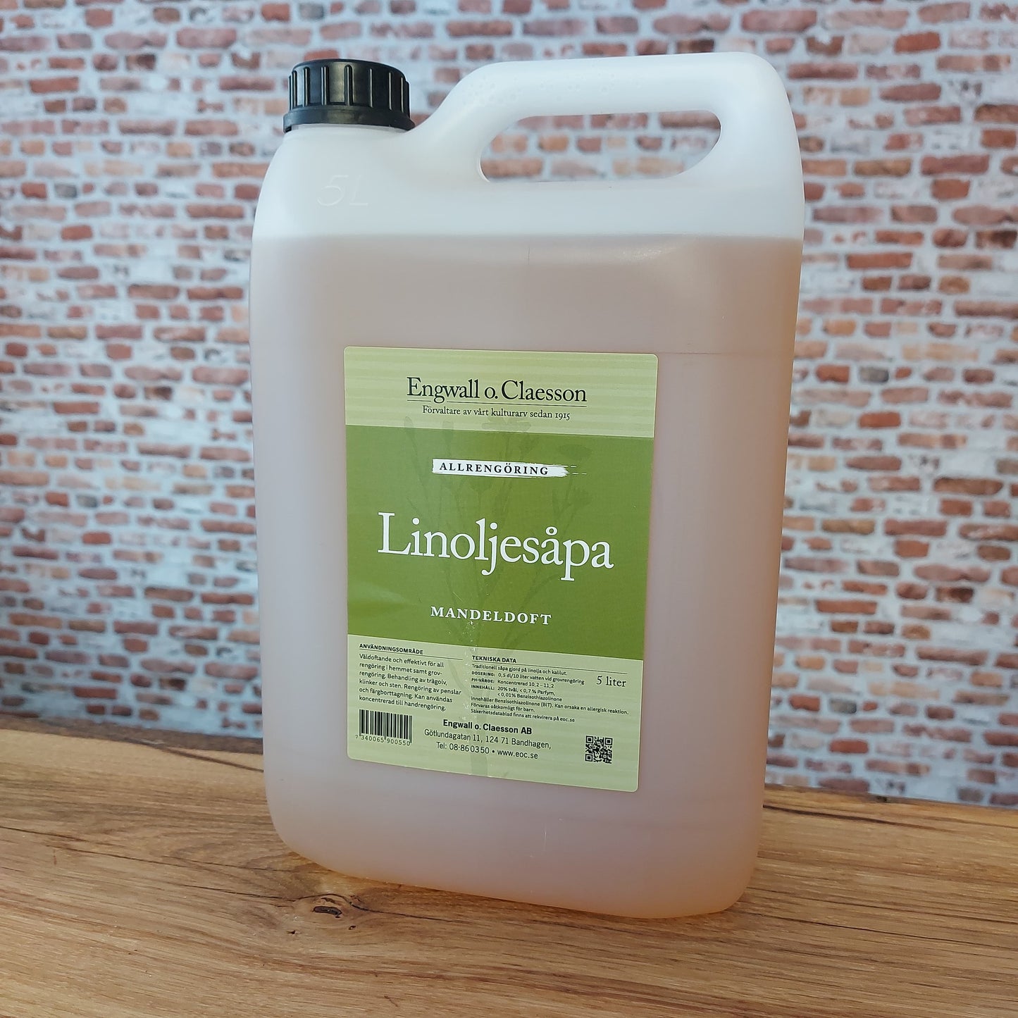 Linoljesåpa mandeldoft