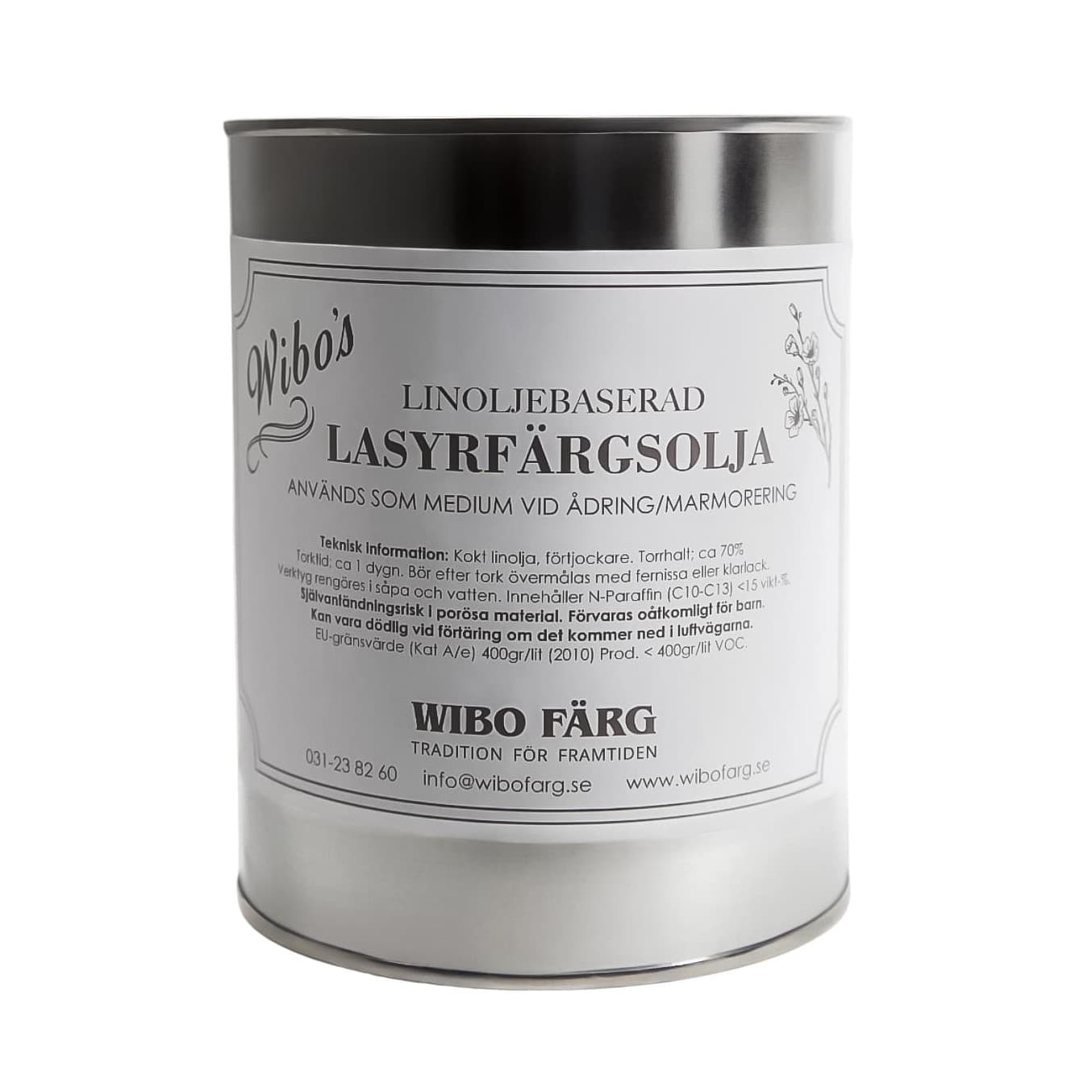 Lasyrfärgsolja