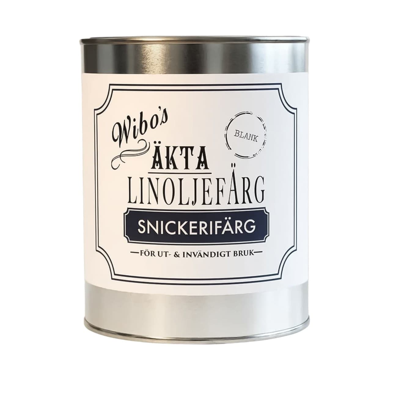 Snickerifärg blank valfri kulör