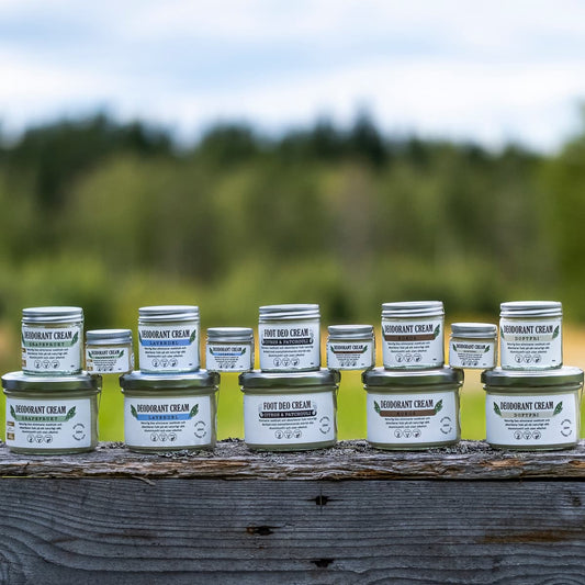 Naturlig deo - alla varianter