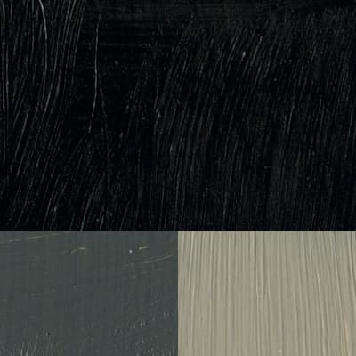 Ottosson konstfärg - Bensvart