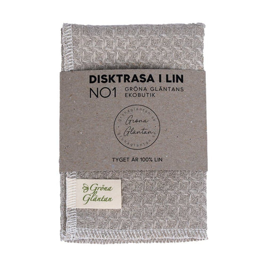 Disktrasa i oblekt lin