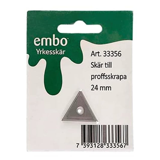 Yrkesskär 3-kant 24 mm