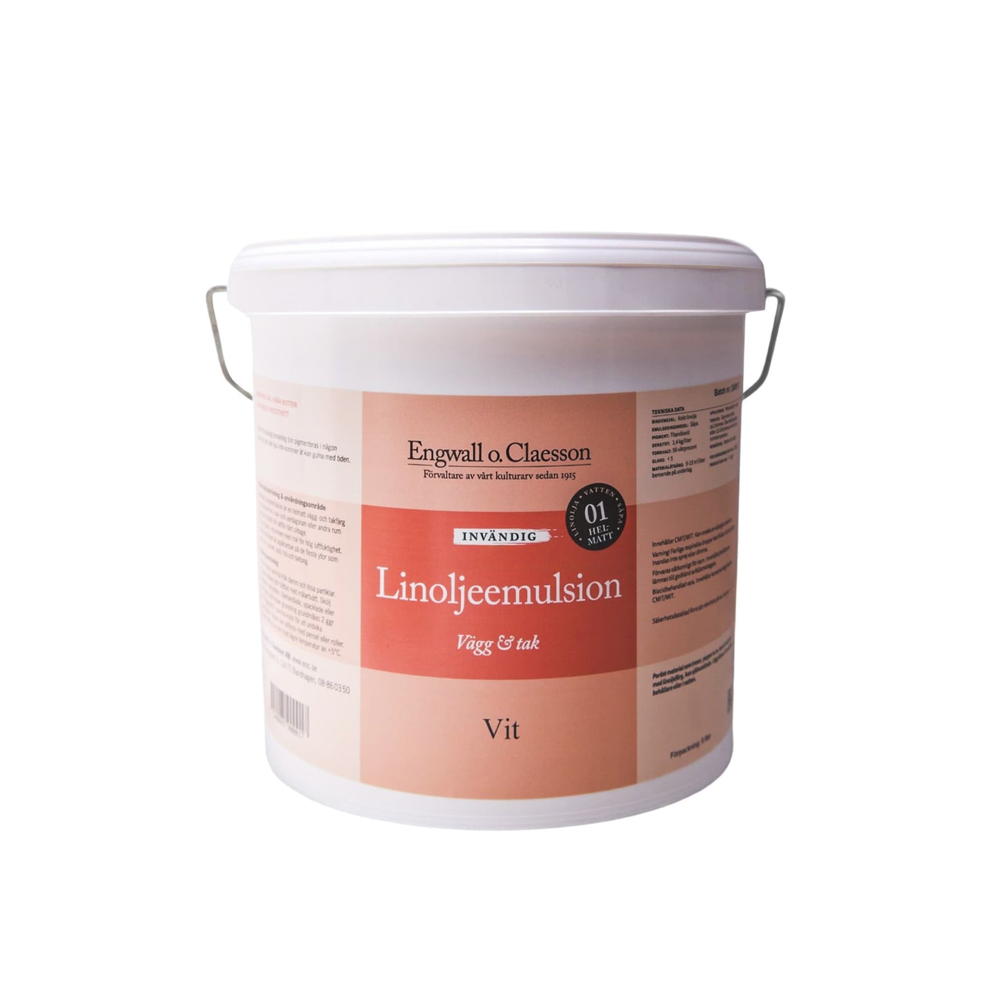 Emulsionsfärg vit