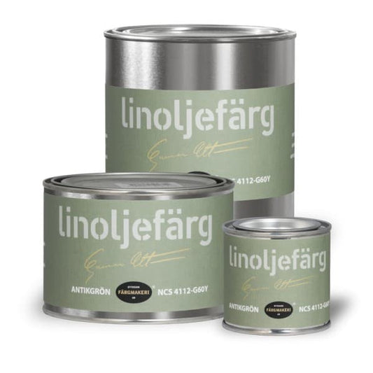 Ottosson linoljefärg - Antikgrön
