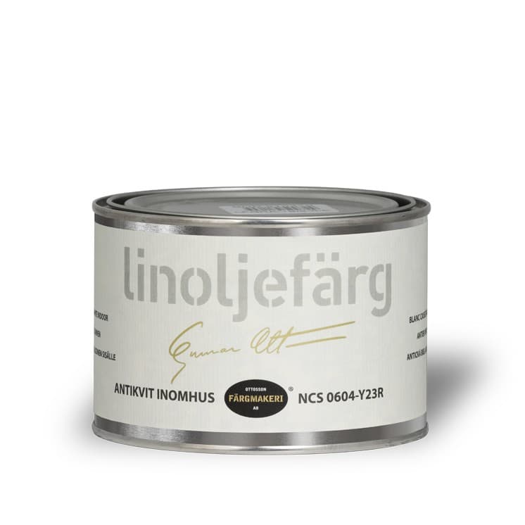 Ottosson linoljefärg - Antikvit inomhus