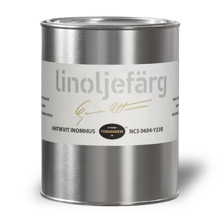 Ottosson linoljefärg - Antikvit inomhus