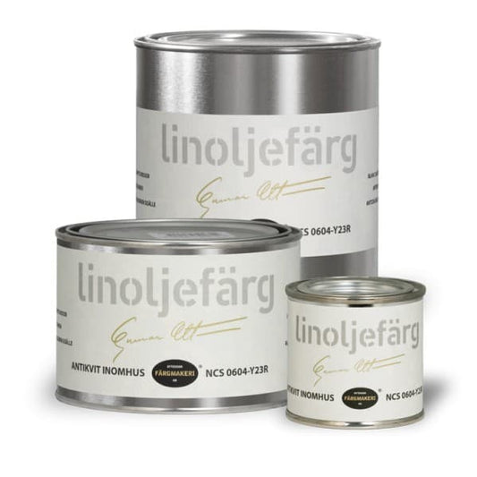 Ottosson linoljefärg - Antikvit inomhus