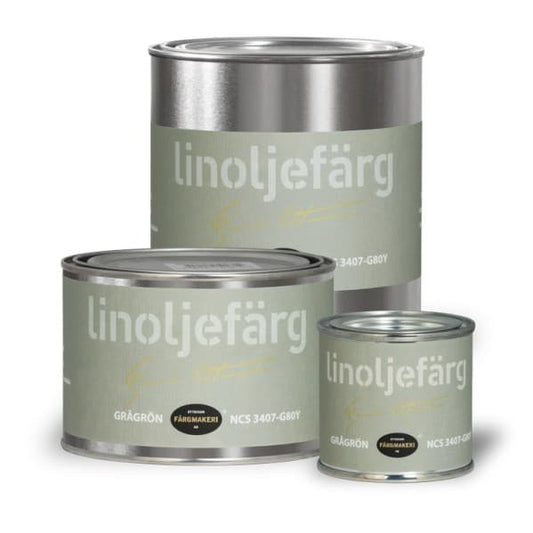 Ottosson linoljefärg - Grågrön