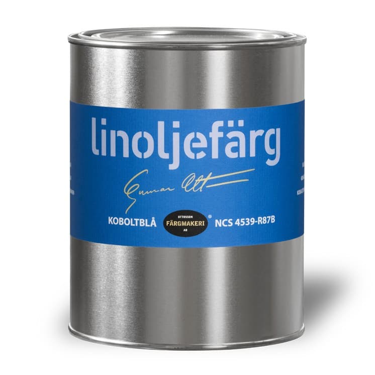 Ottosson linoljefärg - 2C Koboltblå