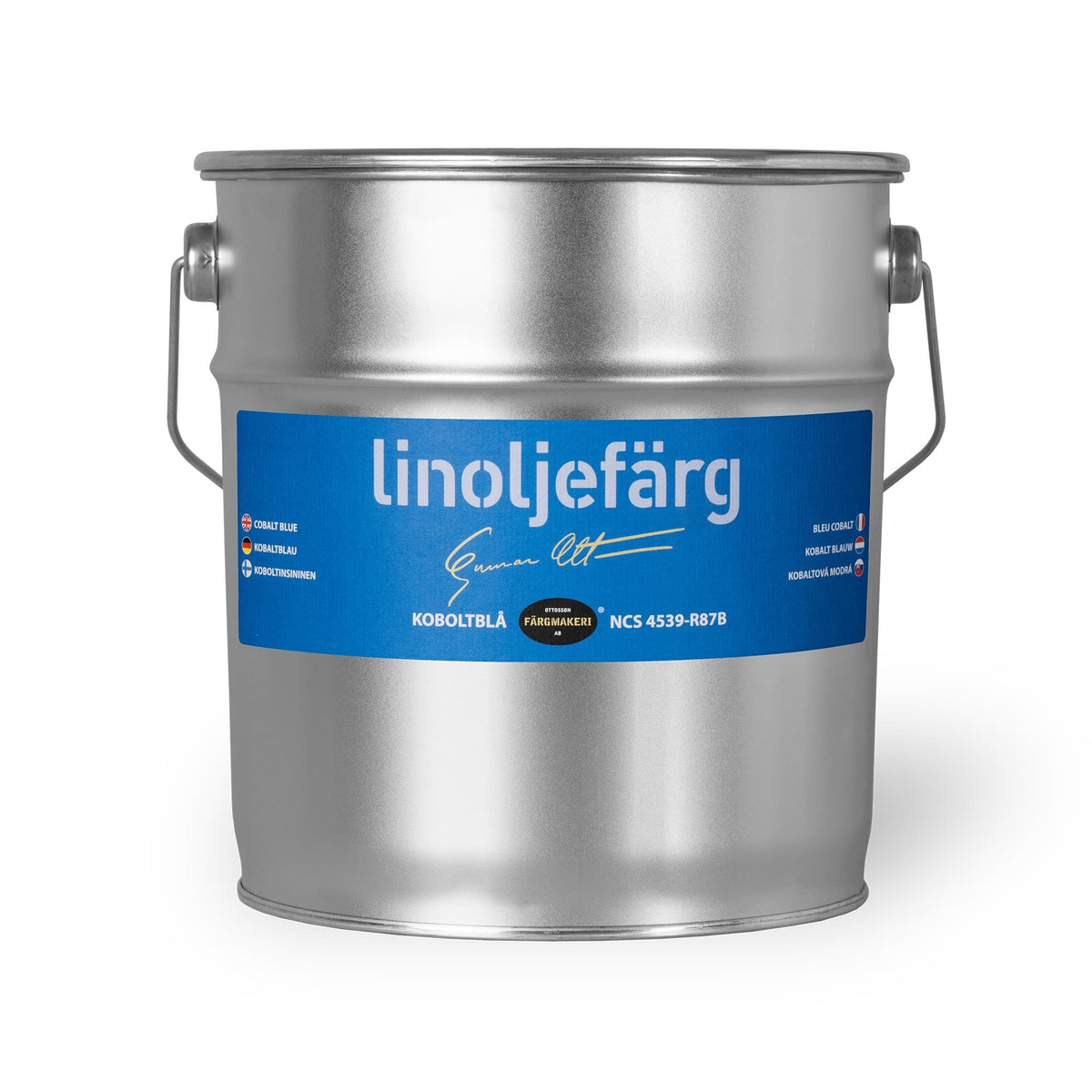 Ottosson linoljefärg - 2C Koboltblå