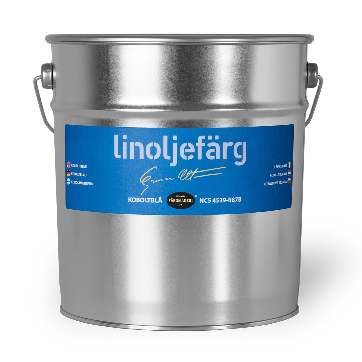 Ottosson linoljefärg - 2C Koboltblå