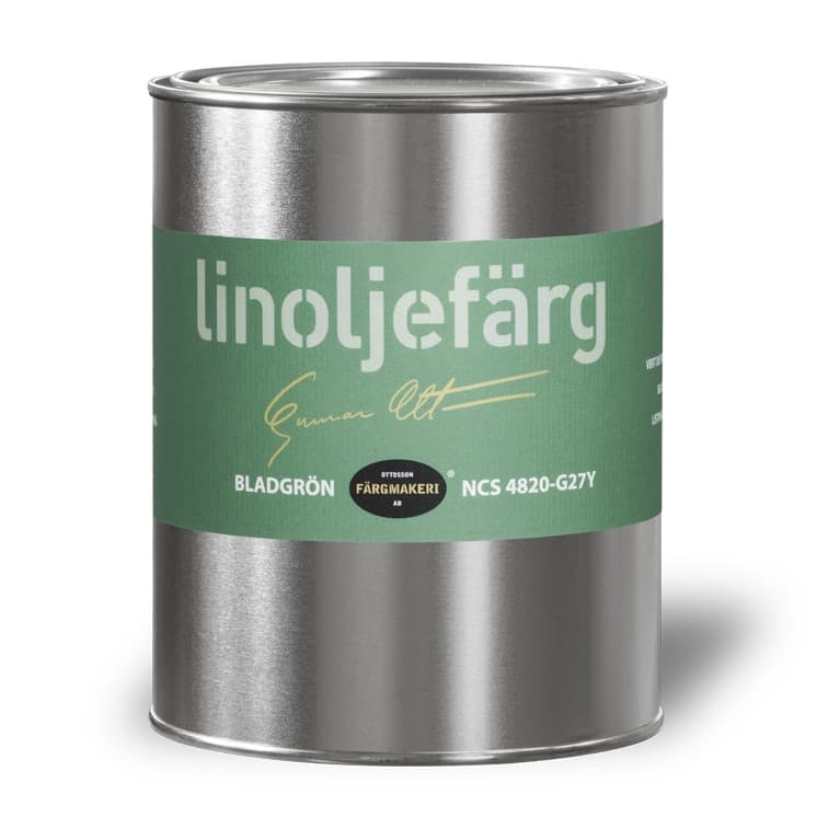Ottosson linoljefärg - Bladgrön
