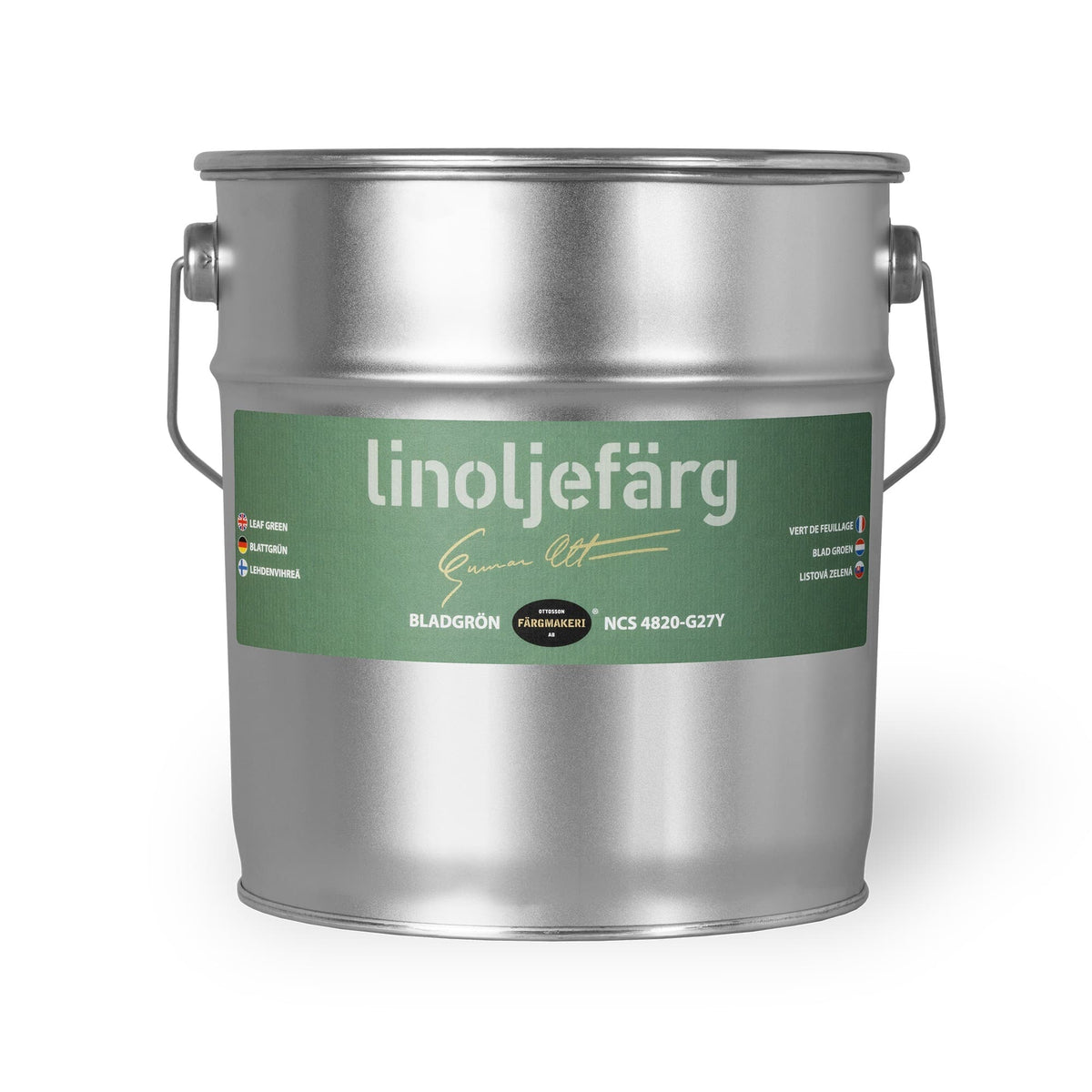 Ottosson linoljefärg - Bladgrön