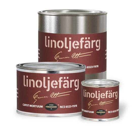 Ottosson linoljefärg - Caput mortuum