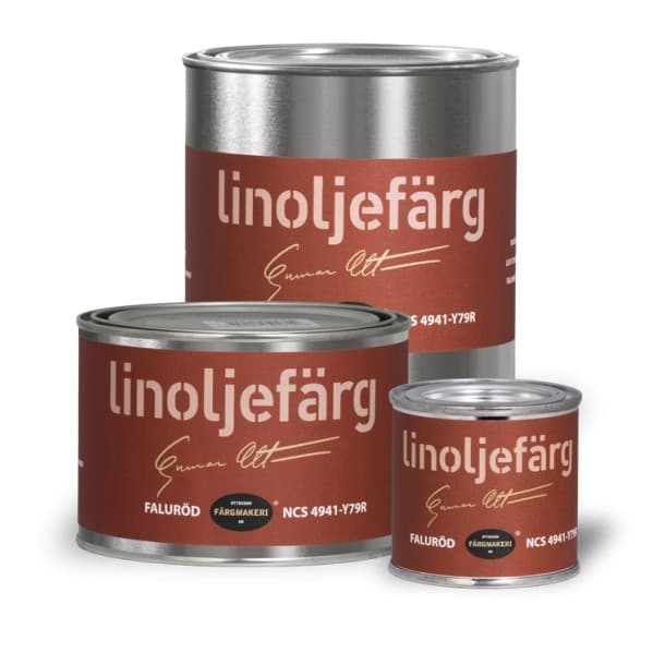 Ottosson linoljefärg - Faluröd