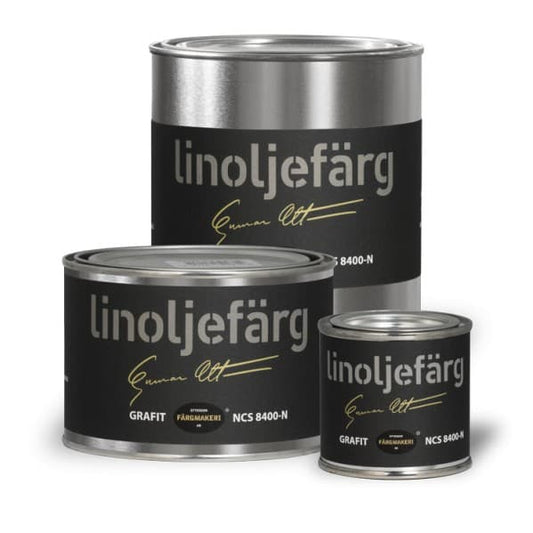 Ottosson linoljefärg - Grafit