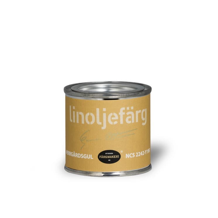 Ottosson linoljefärg - 4A-920 Herrgårdsgul