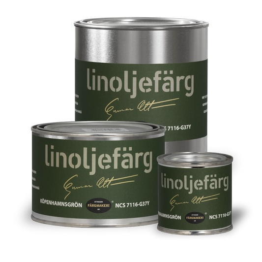 Ottosson linoljefärg - Köpenhamnsgrön