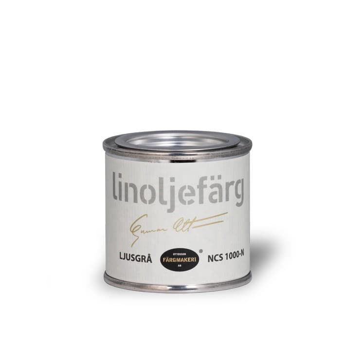 Ottosson linoljefärg - Ljusgrå