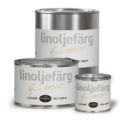 Ottosson linoljefärg - Ljusgrå