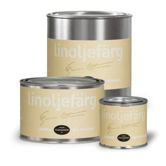 Ottosson linoljefärg - 6A-JOLES Ljusgul