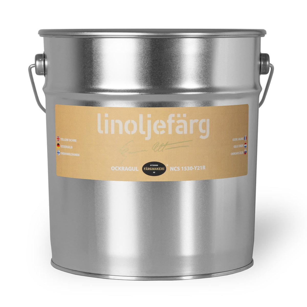 Ottosson linoljefärg - 4A-JOLES Ockragul