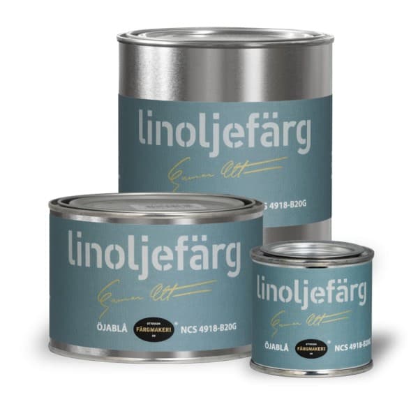 Ottosson linoljefärg - Öjablå