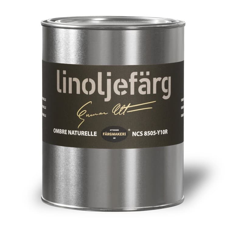 Ottosson linoljefärg - Ombre Naturelle