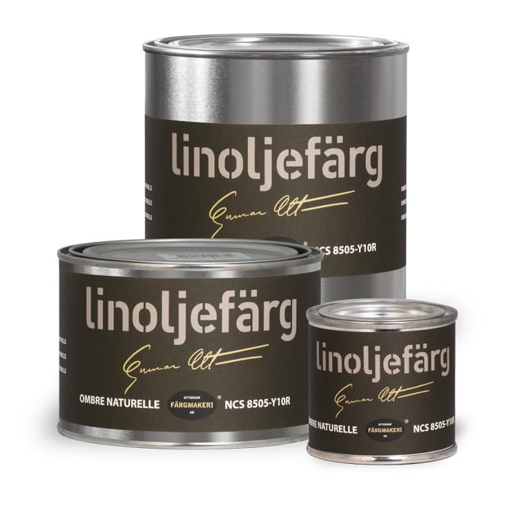 Ottosson linoljefärg - Ombre Naturelle
