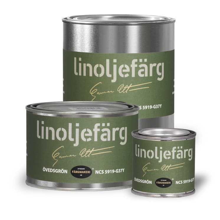 Ottosson linoljefärg - Övedsgrön