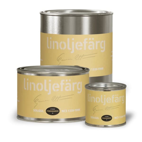 Ottosson linoljefärg - Solgul