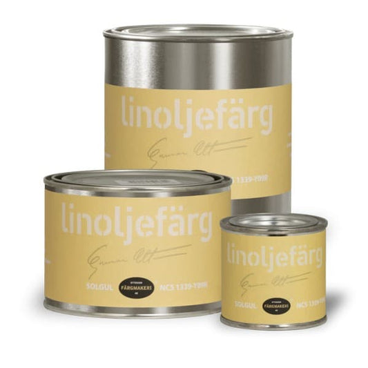 Ottosson linoljefärg - Solgul