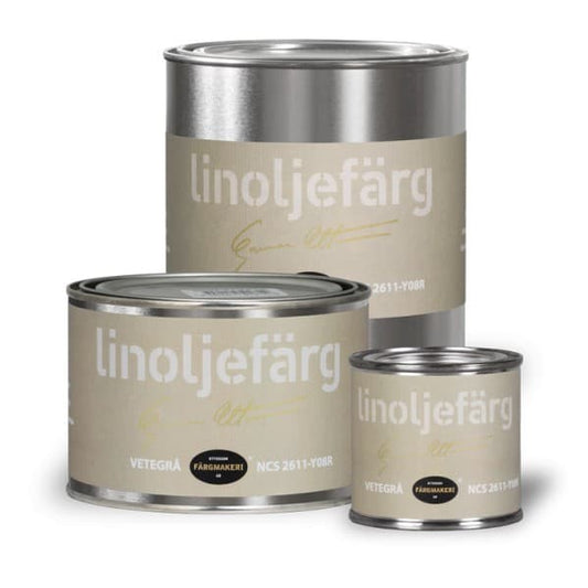 Ottosson linoljefärg - Vetegrå