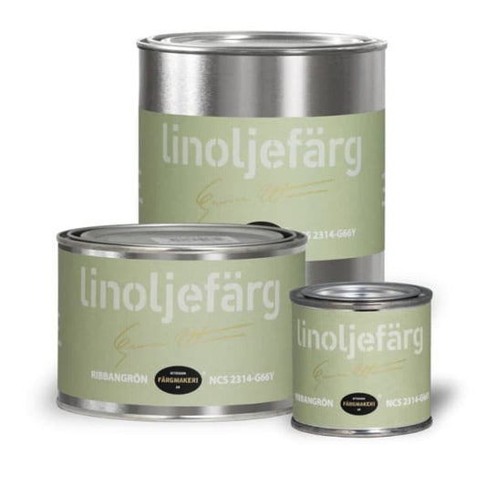 Ottosson linoljefärg - Ribbangrön