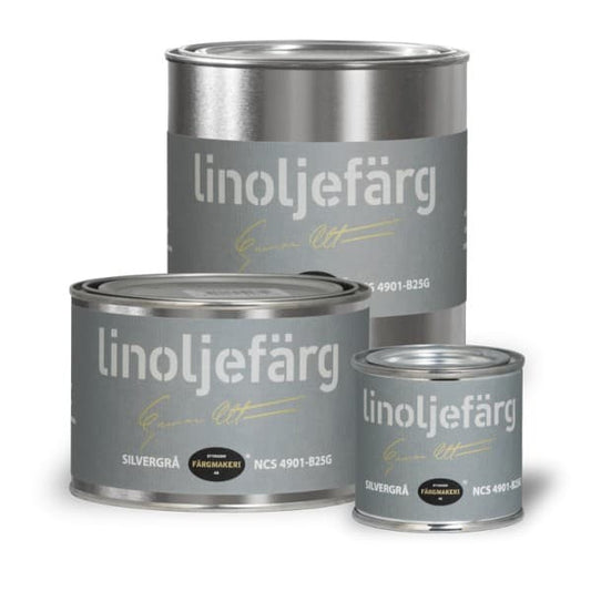 Ottosson linoljefärg - Silvergrå