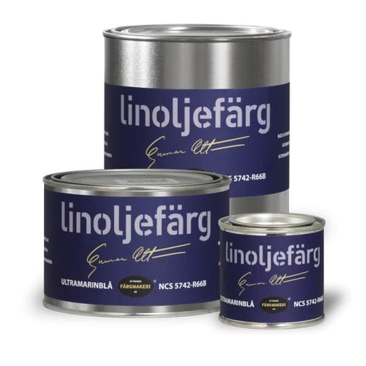 Ottosson linoljefärg - Ultramarinblå