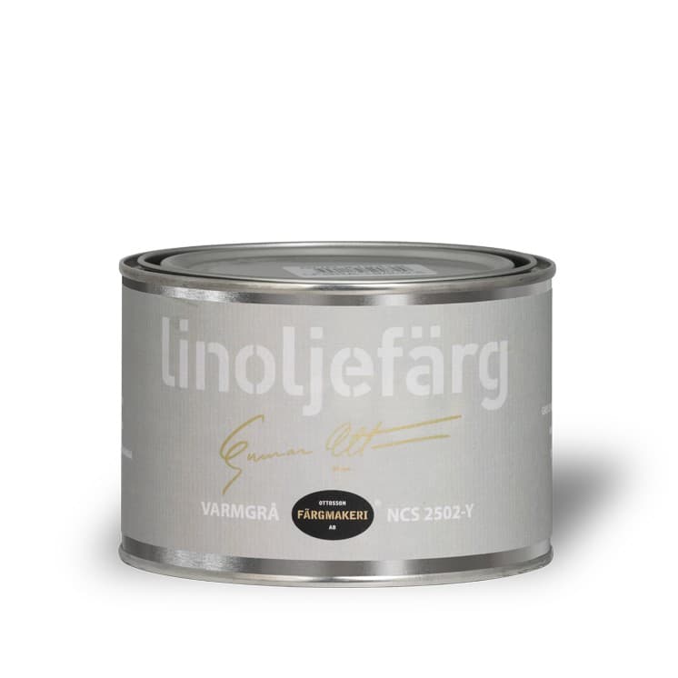 Ottosson linoljefärg - Varmgrå