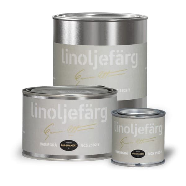 Ottosson linoljefärg - Varmgrå