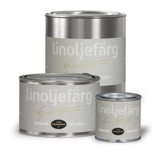 Ottosson linoljefärg - Varmgrå