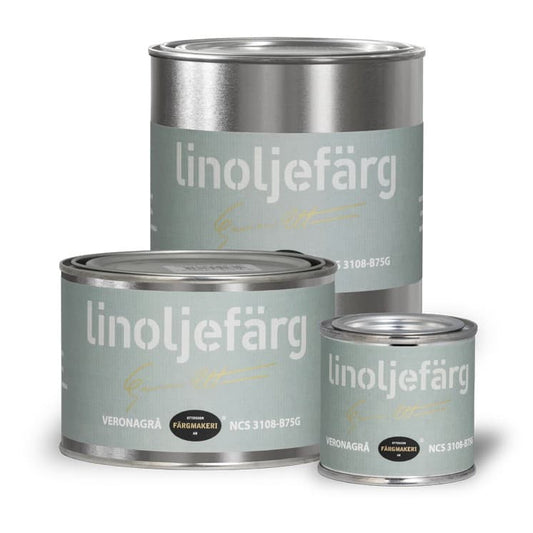 Ottosson linoljefärg - Veronagrå